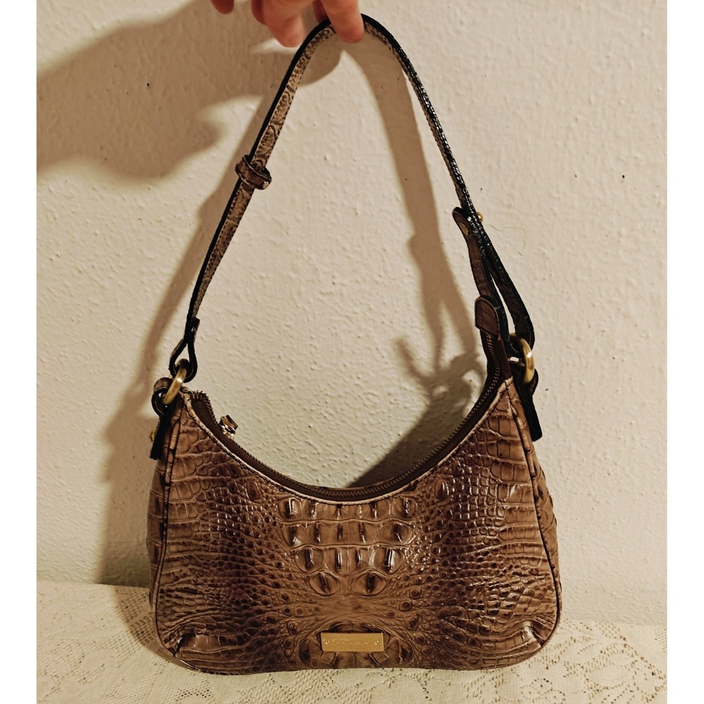 Brahmin Esme Shoulder Bag, Light Brown/Taupe